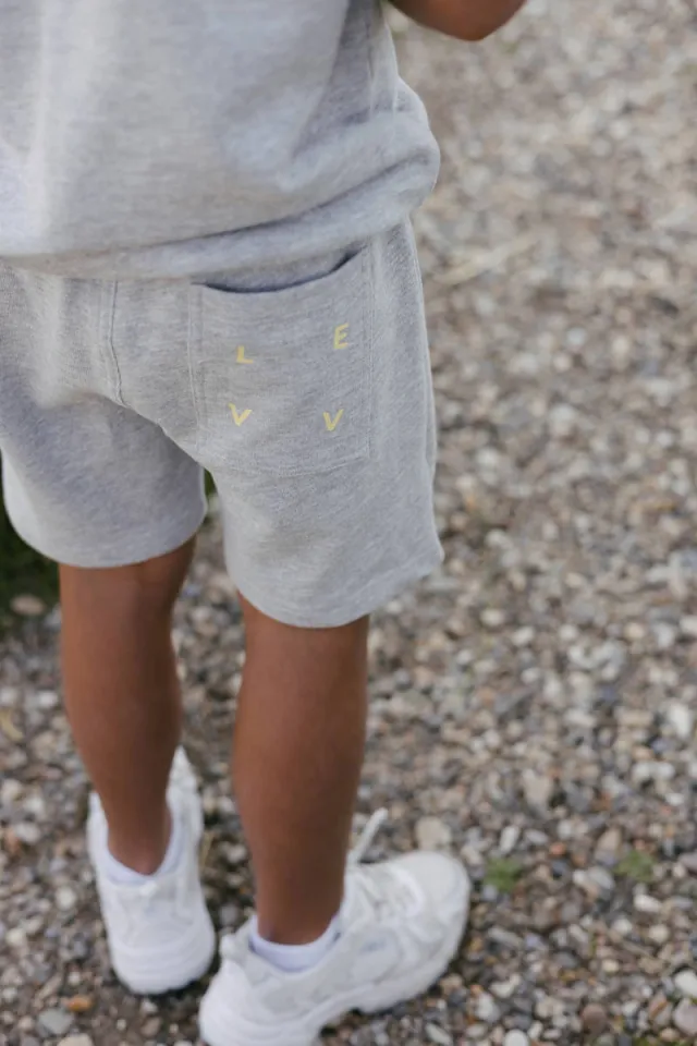 LEVV Little sweatshort lichtgrijs, foto 4