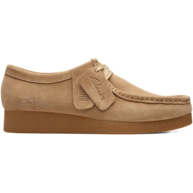 Clarks Wallabee evo suède bootschoenen zand