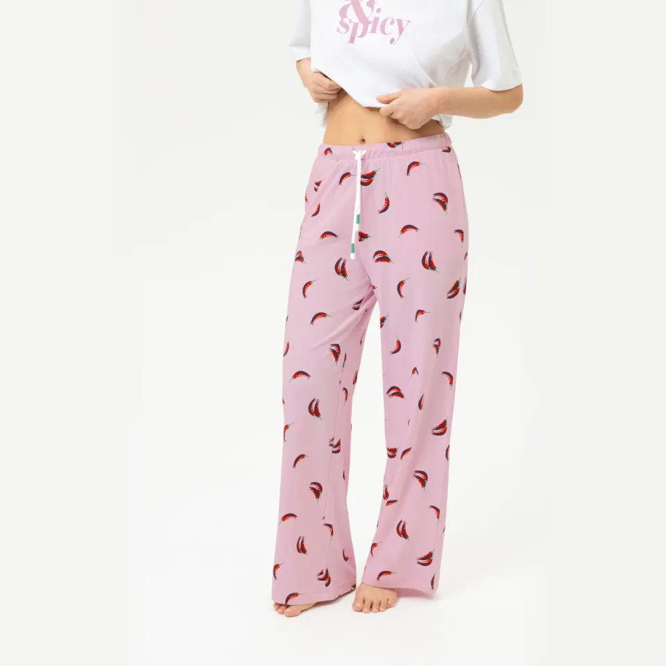 Mey Serie Spice It Up lange broek roze