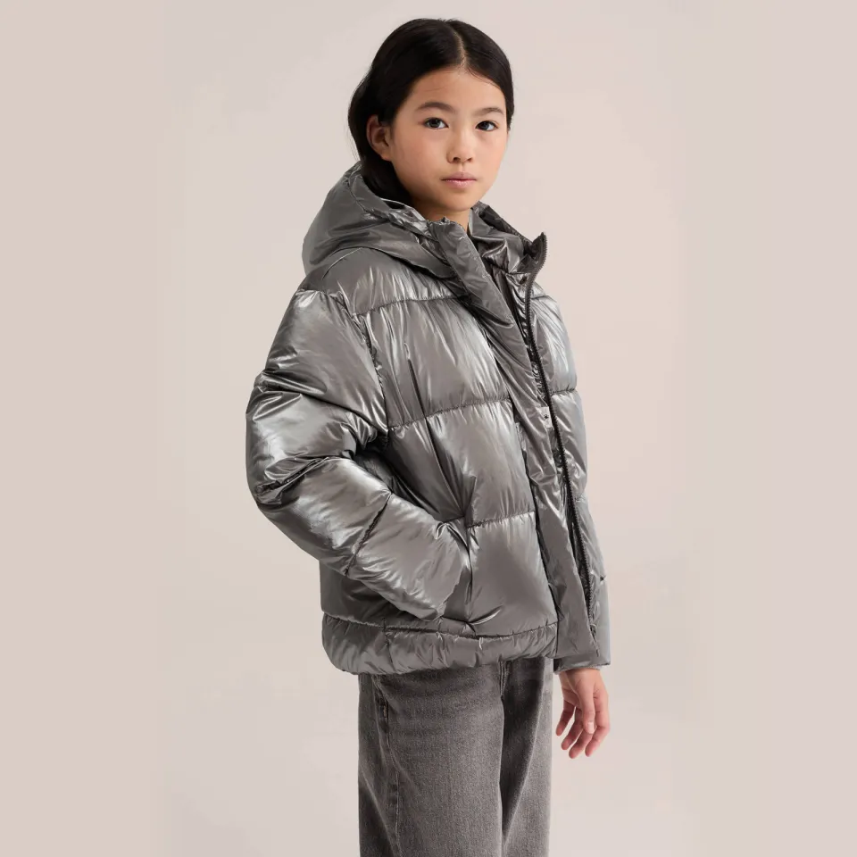 WE Fashion gewatteerde jas zilver, foto 5