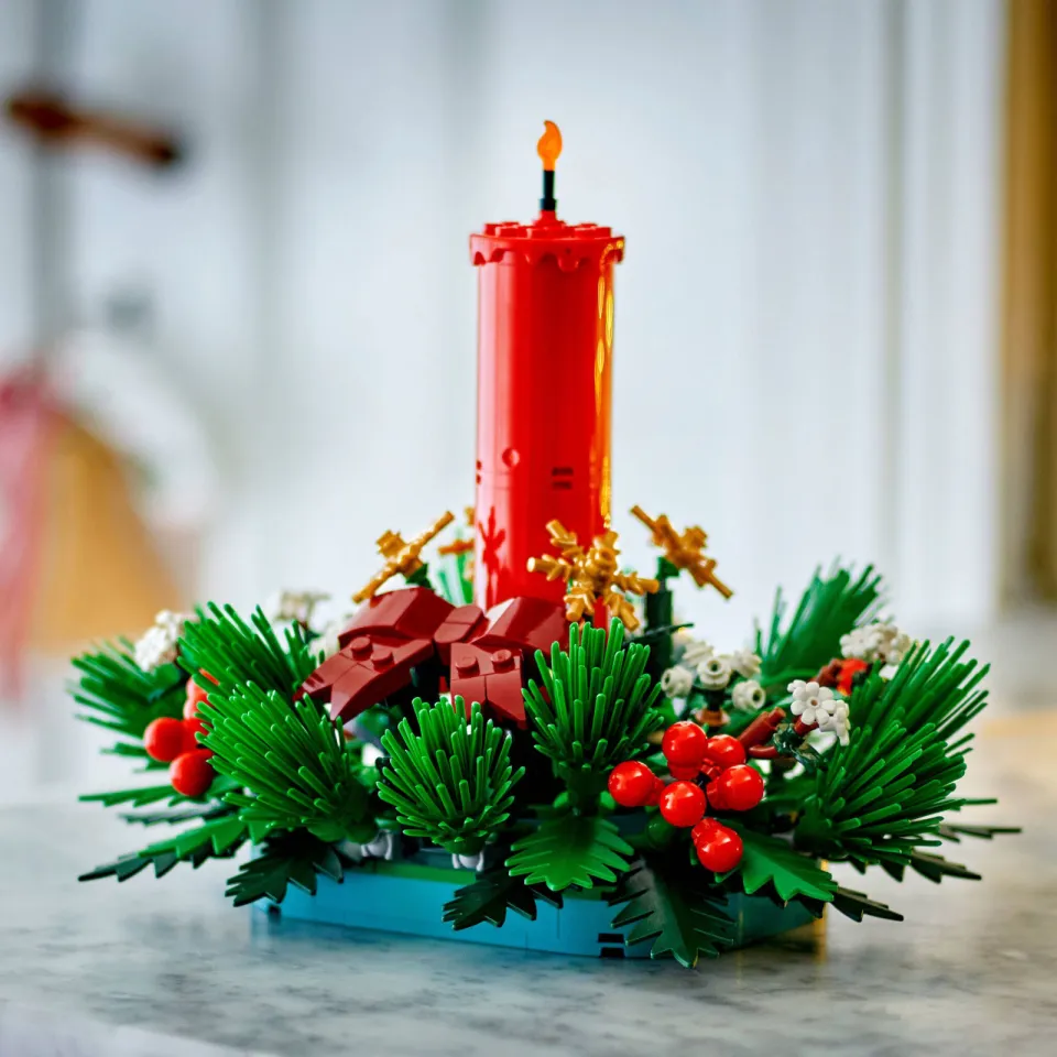 Lego Icons Kersttafeldecoratie 40743, foto 3