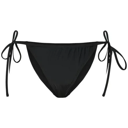 Pieces Bikinibroekje van elastische materiaalmix model 'BAOMI' Zwart