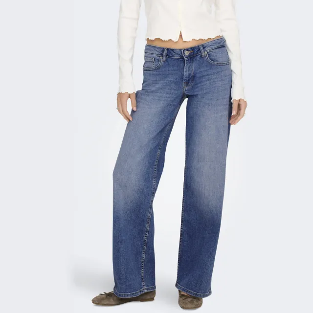 Only straight leg jeans medium blue denim, foto 3