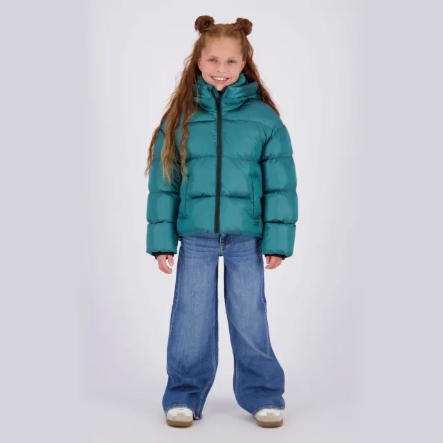 Vingino Talise pufferjas groen Blauw