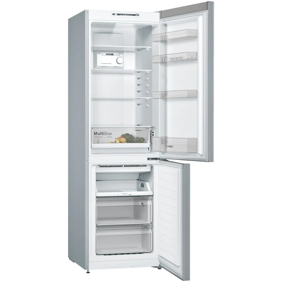 Bosch KGN36NLEA Koel-vriescombinatie Grijs, foto 3