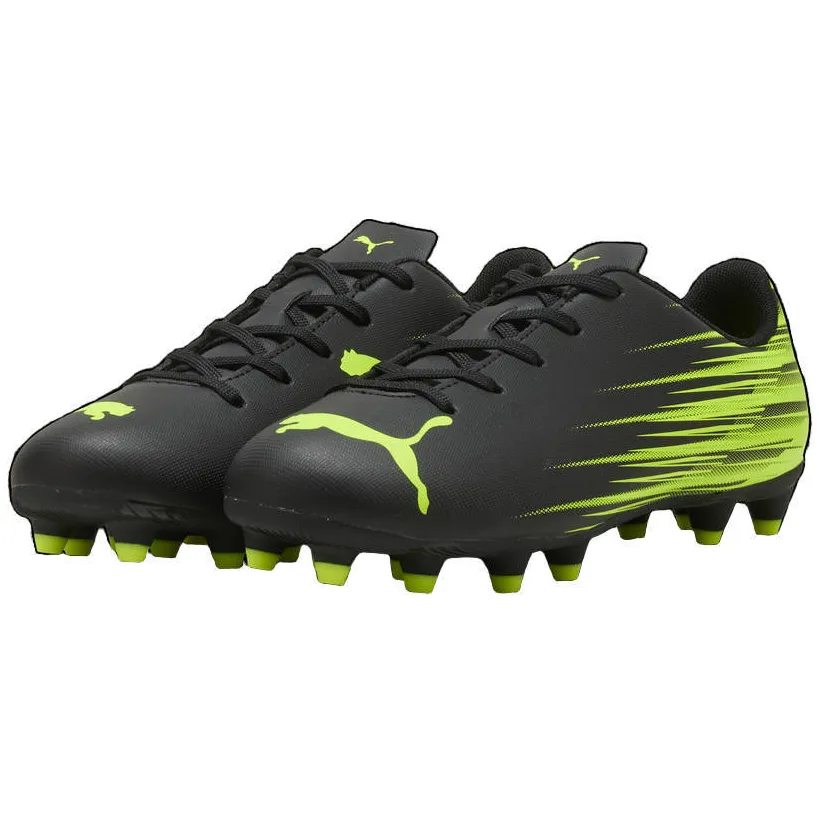 Puma Attacanto II FG/AG junior voetbalschoenen - zwart/geel, foto 3