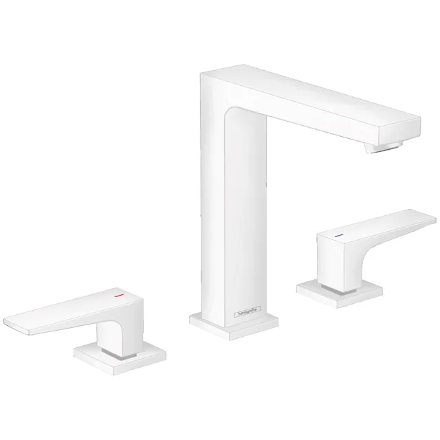 Hansgrohe Metropol 160 wastafelmengkraan mat wit
