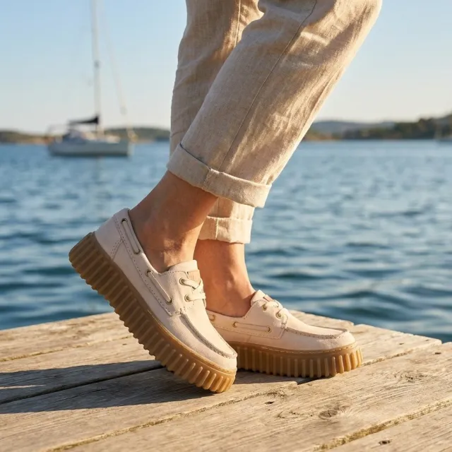 Clarks Clarks Torhill Bootschoenen wit Nubuck