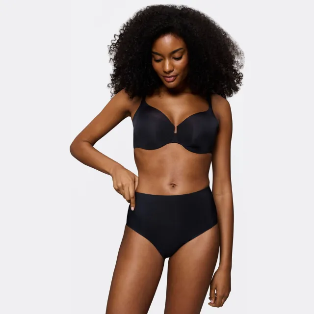 Triumph corrigerende maxislip Body Make-Up Illusion Curve zwart