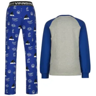 Vingino pyjama met print blauw, foto 3