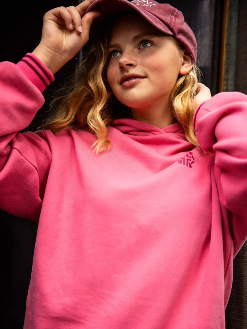 LOOXS 10sixteen oversized hoodie met backprint - roze, foto 7