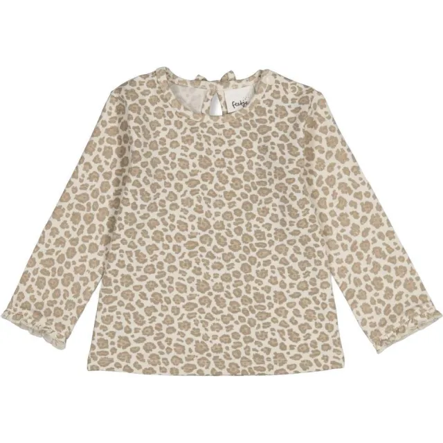 Feetje longsleeve Dress to Impress lichtbruin/offwhite, foto 2