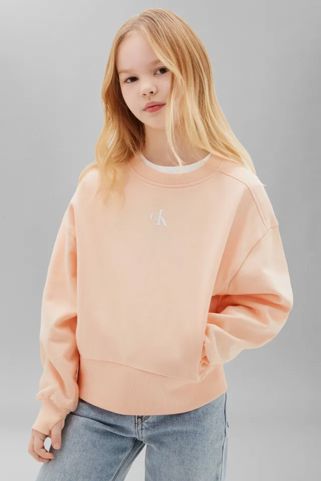 Calvin Klein sweater - oranje Perzik