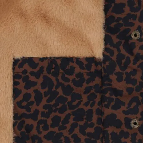 Tumble 'n Dry Louisiana winterjas met panterprint donkerbruin, foto 6