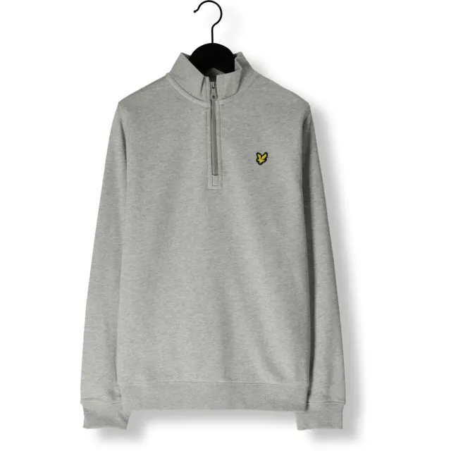 Lyle & Scott Jongens Truien & Vesten Quarter Zip Pullover - Lichtgrijs