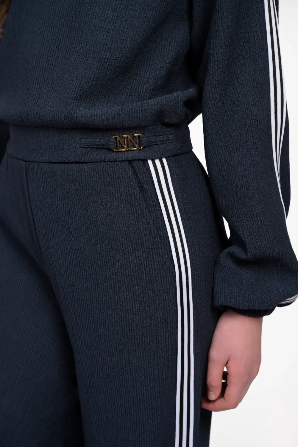 Nik & Nik longsleeve donkerblauw, foto 4