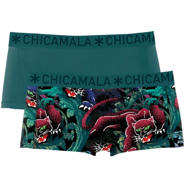 Muchachomalo Meisjes 2-pack Boxershorts Veelkleurig