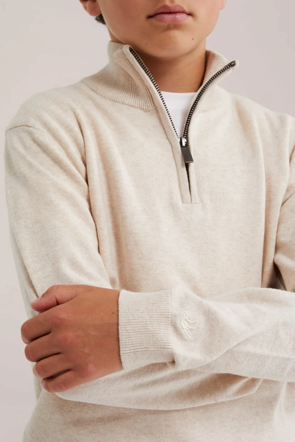 WE Fashion pullover - zand, foto 4