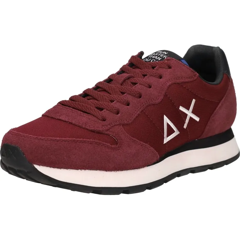 Sun68 Tom Solid sneakers bordeaux, foto 3