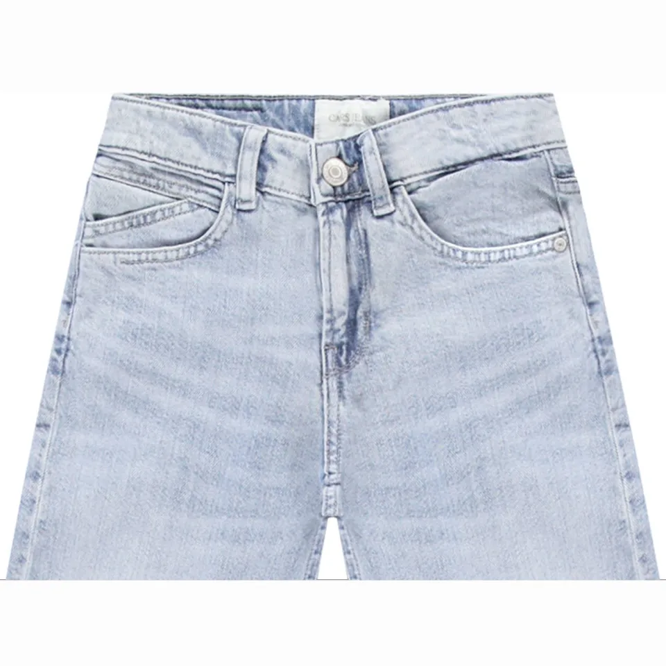 Cars straight leg jeans light blue denim, foto 3