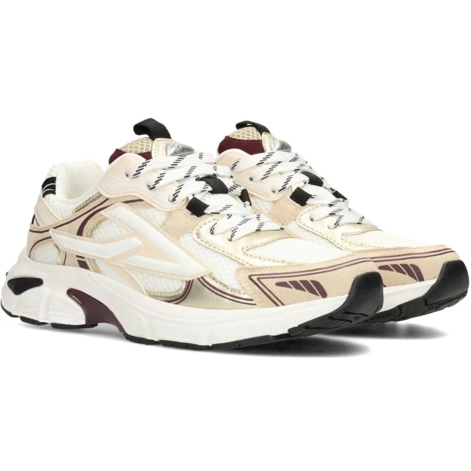 POSH by Poelman Ginny chunky sneaker beige/wit, foto 6