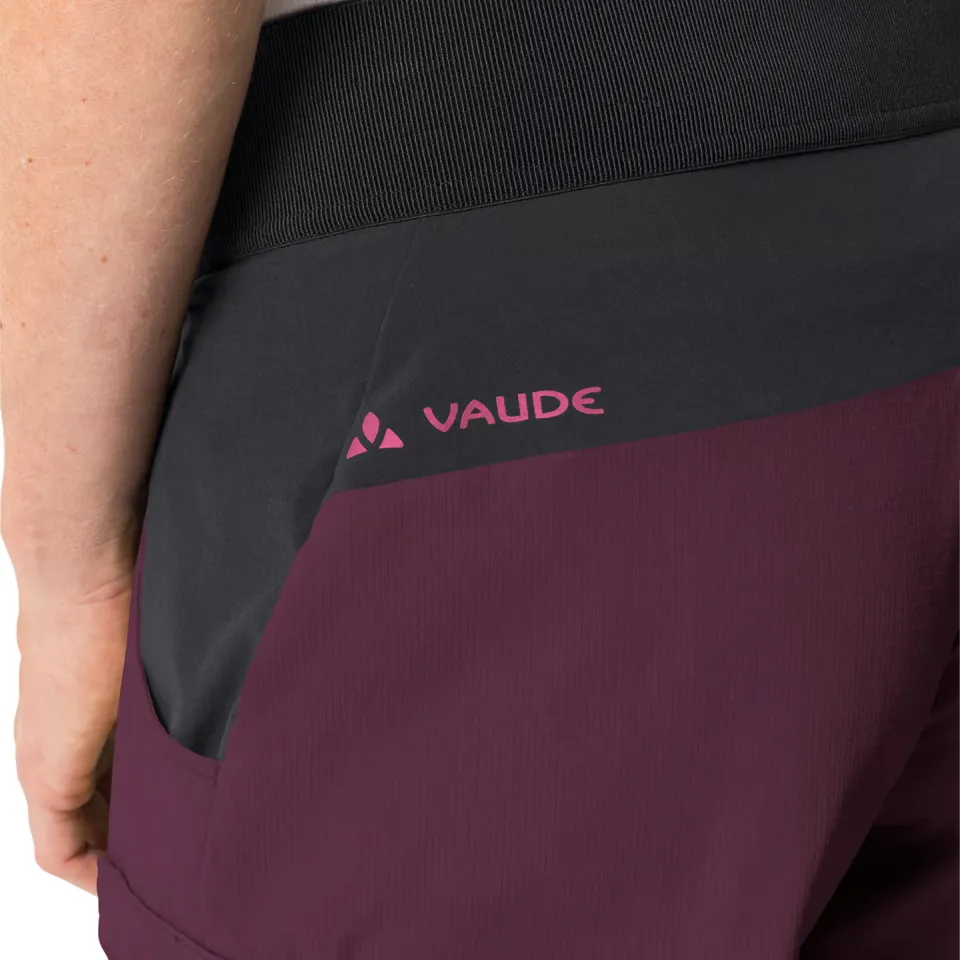 Vaude Qimsa Shorty fietsbroek purper, foto 7