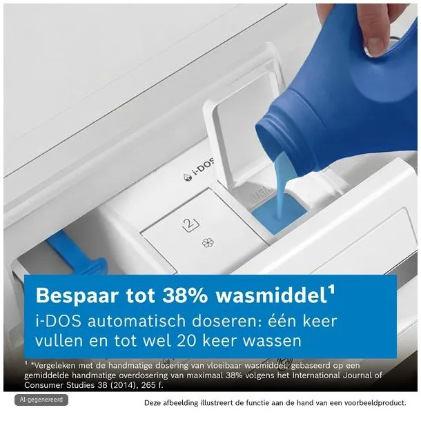 Bosch WGJ234A0NL wasmachine wit, foto 2
