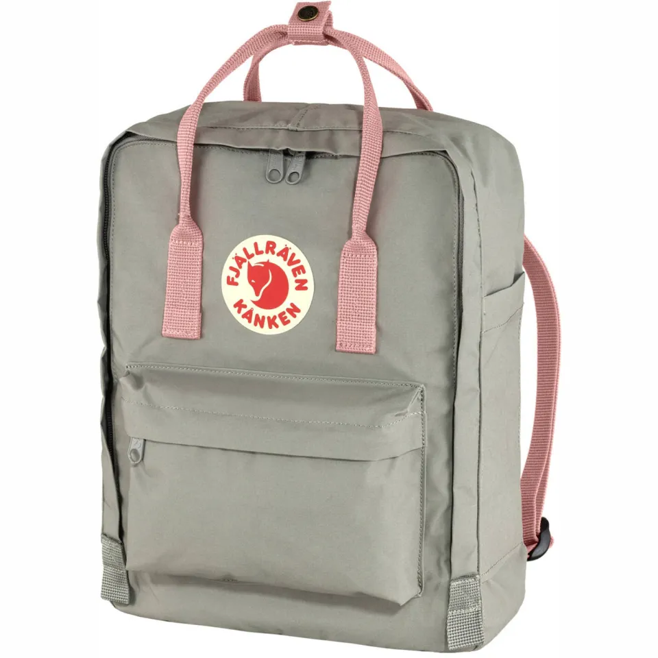 Fjällräven Kånken rugzak lichtgrijs roze, foto 2