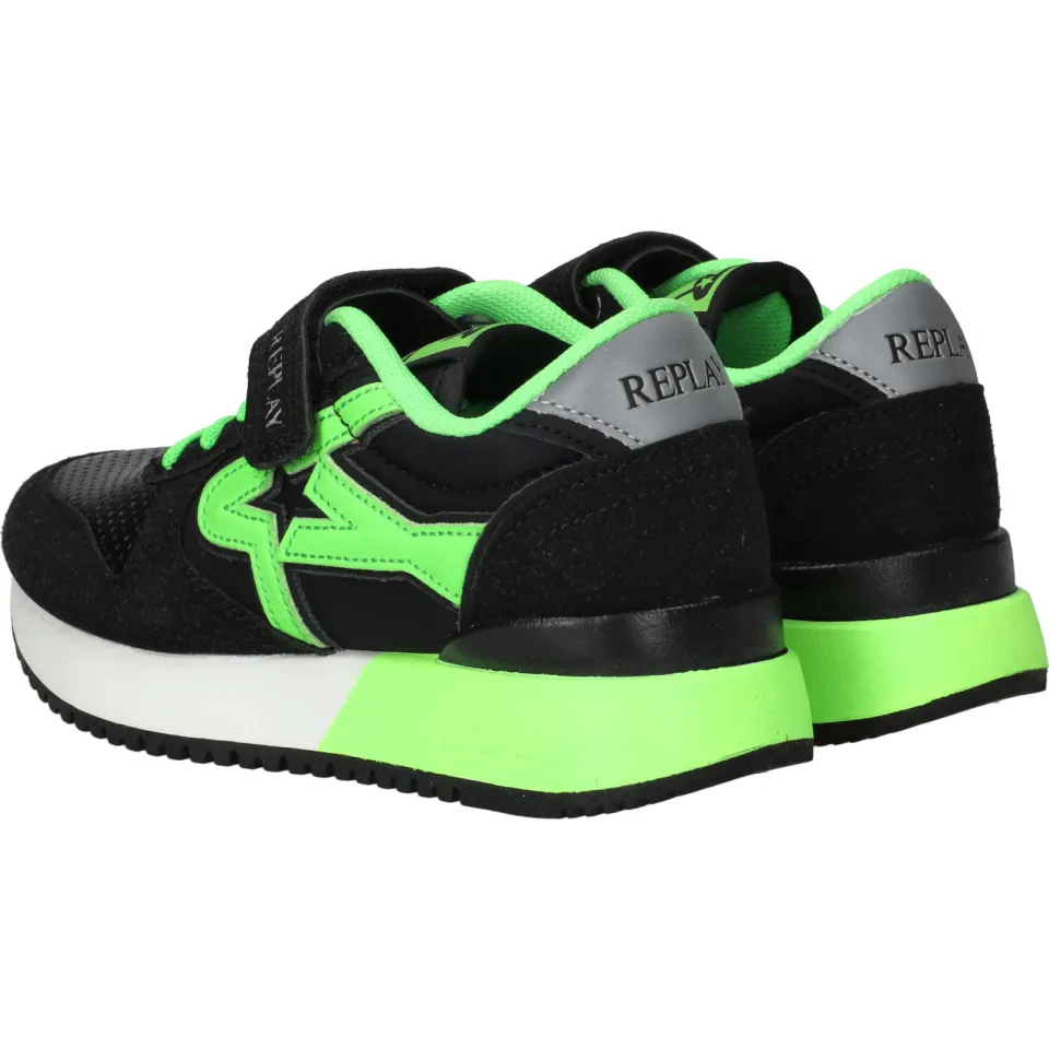 Replay Fiber JR 7 sneaker zwart, foto 3