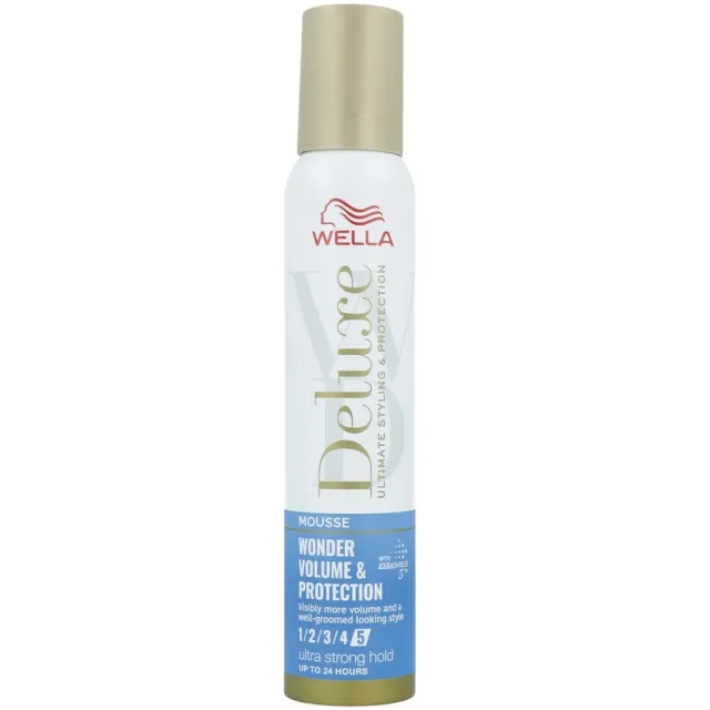 Wella Deluxe Wonder Volume & Protection mousse
