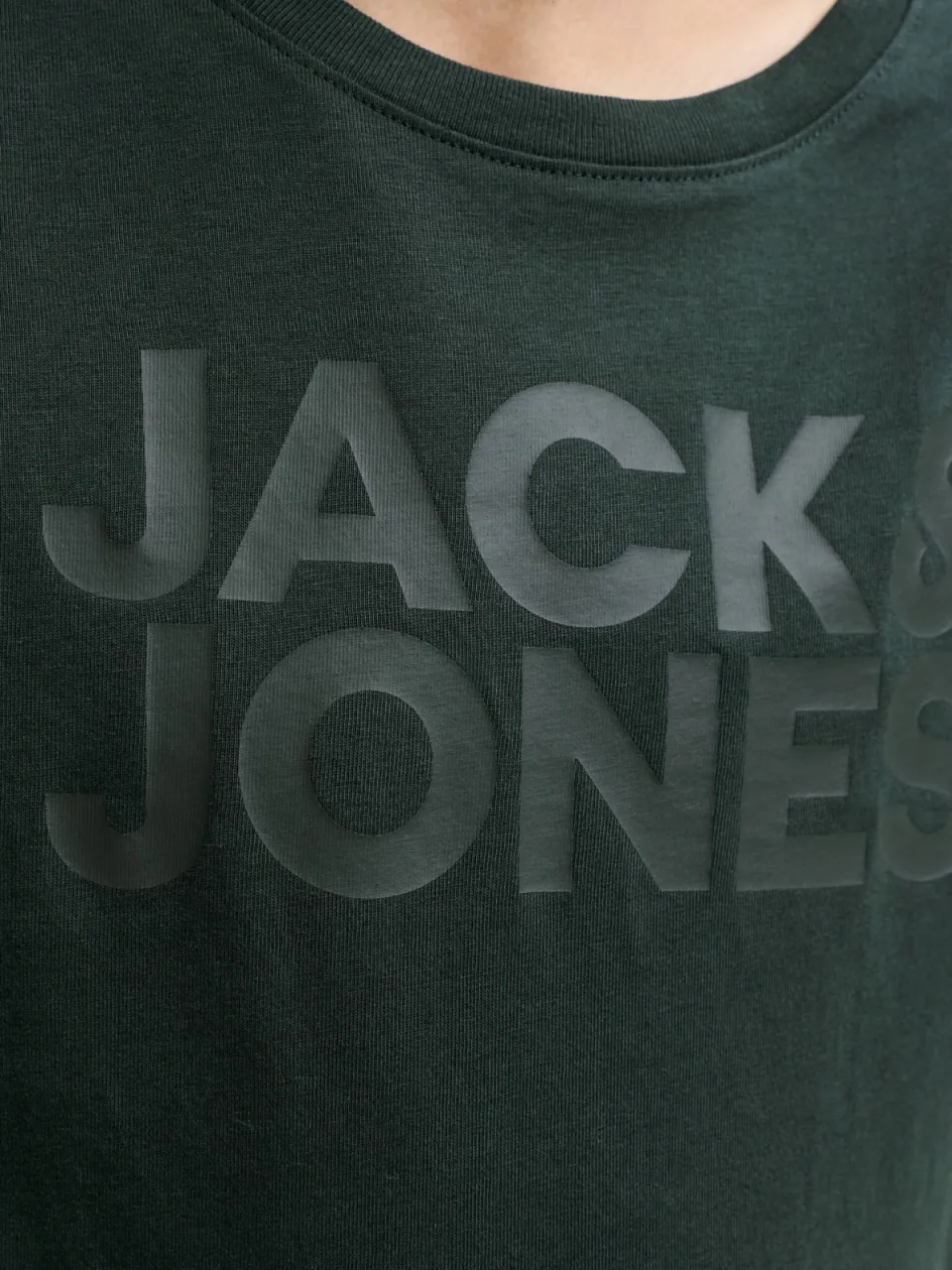 Jack & Jones junior t-shirt donkergroen diep donkergroen, foto 8