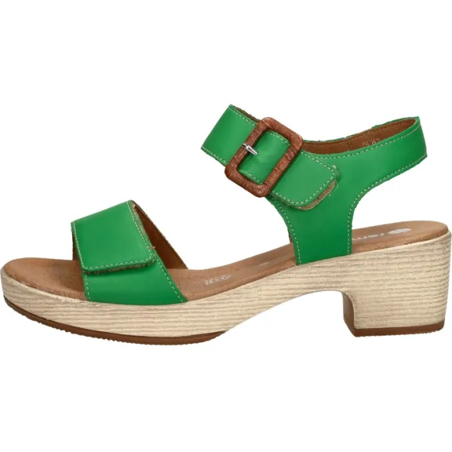 Remonte sandalen hak groen, foto 2