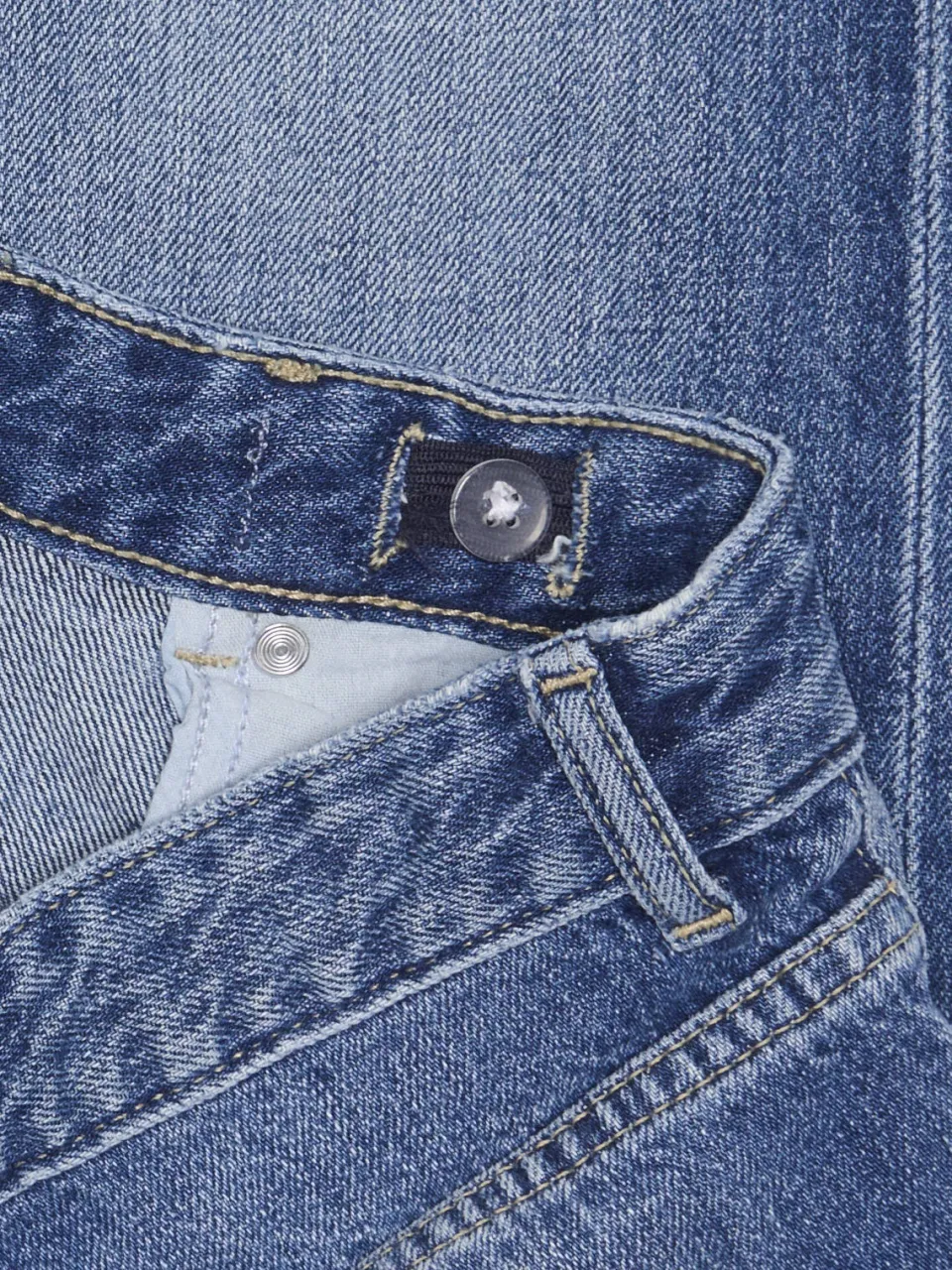 Only & Sons JUNIOR straight leg jeans medium blue denim, foto 6
