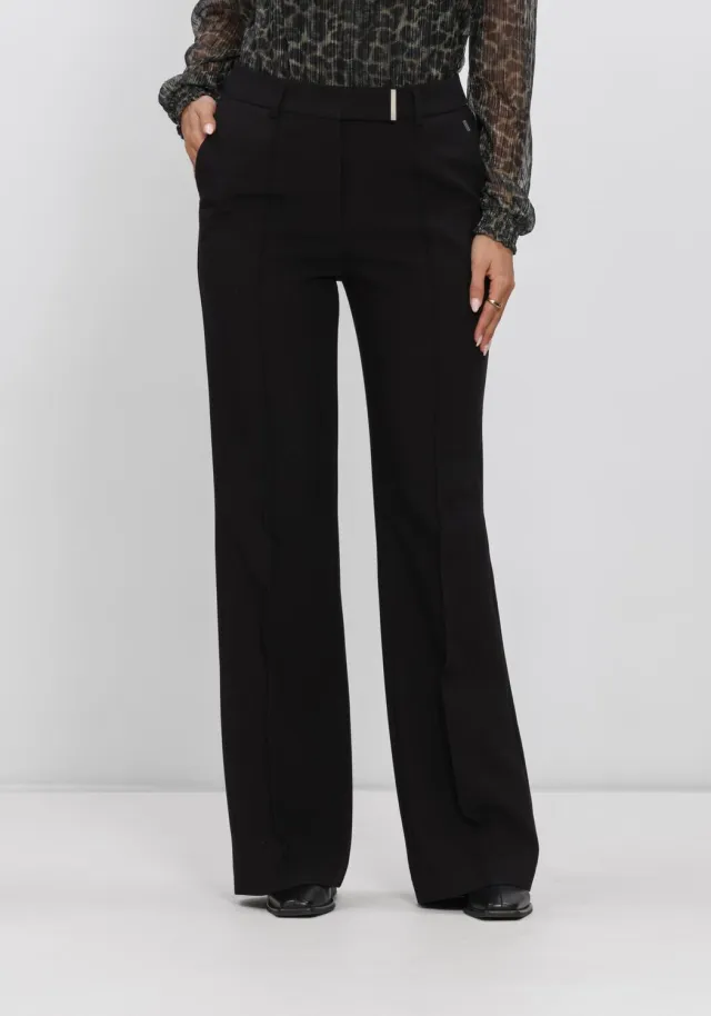 Aaiko Dames Broeken Chantalle Rpes 345 - Zwart