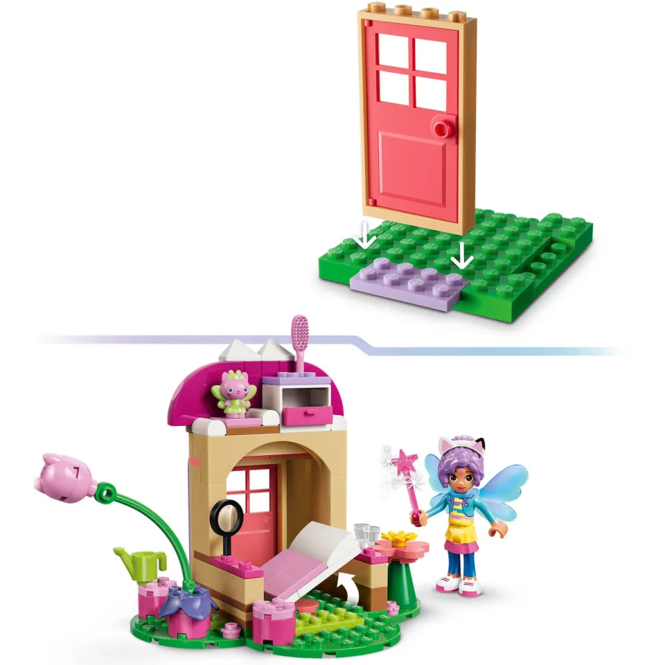 Lego Gabby's Dollhouse Kitty Fee's Tuinhuisje Speelgoed 11212, foto 5