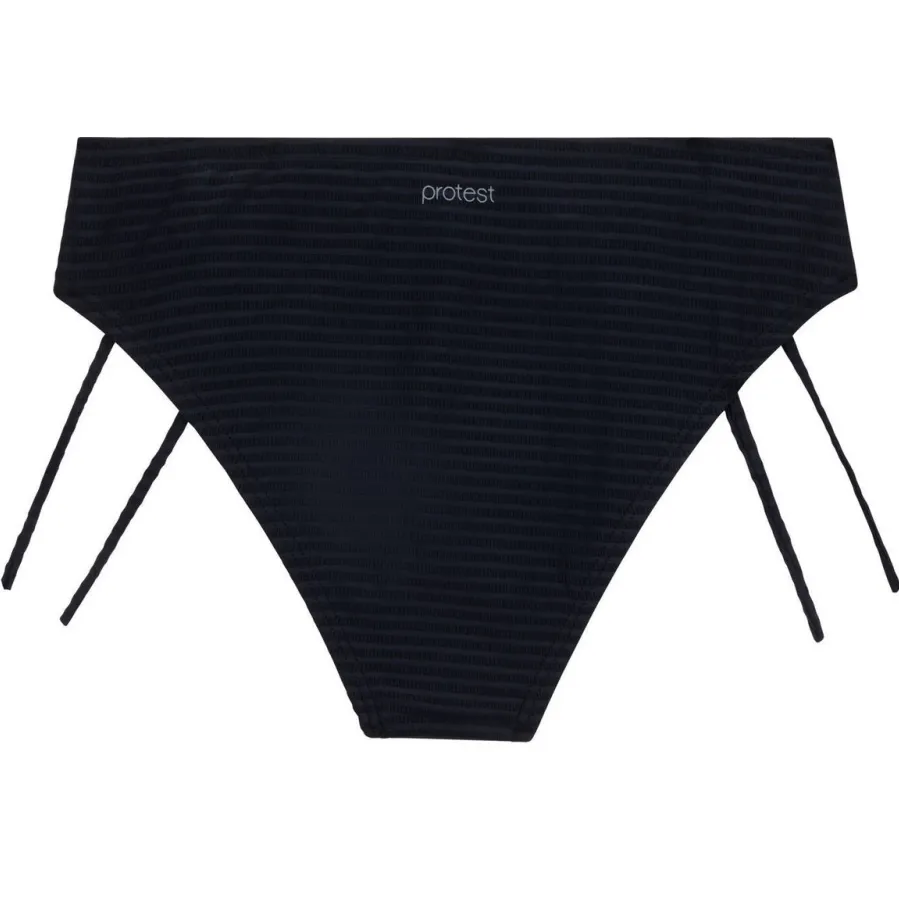 Protest strik bikinibroekje MIXBACK met ribstructuur zwart, foto 2