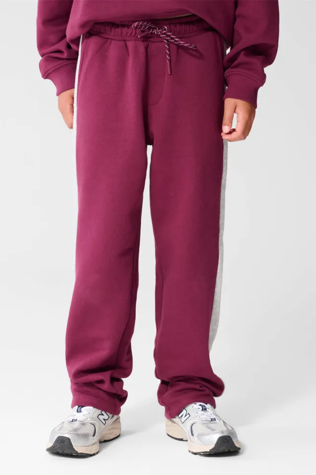 Shoeby joggingbroek donkerrood, foto 5