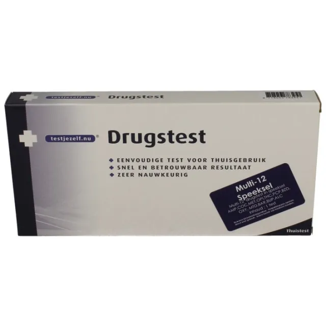 Testjezelf.nu Drugs Multi 12 Speekseltest