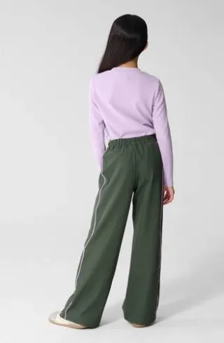 Shoeby casual broek donkergroen donkergroen/lila, foto 7