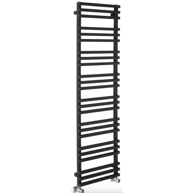 Sapho Designradiator Sapho Fantina Recht 50x164,7cm 495W Mat Zwart