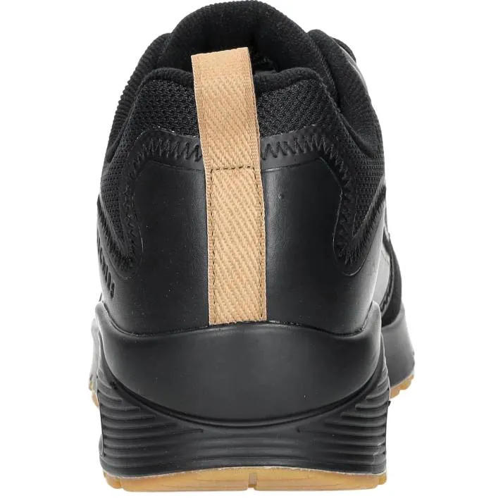 Skechers Uno Layover lage sneakers zwart, foto 4