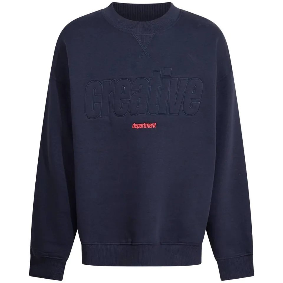 Shoeby sweater met logo - donkerblauw, foto 2