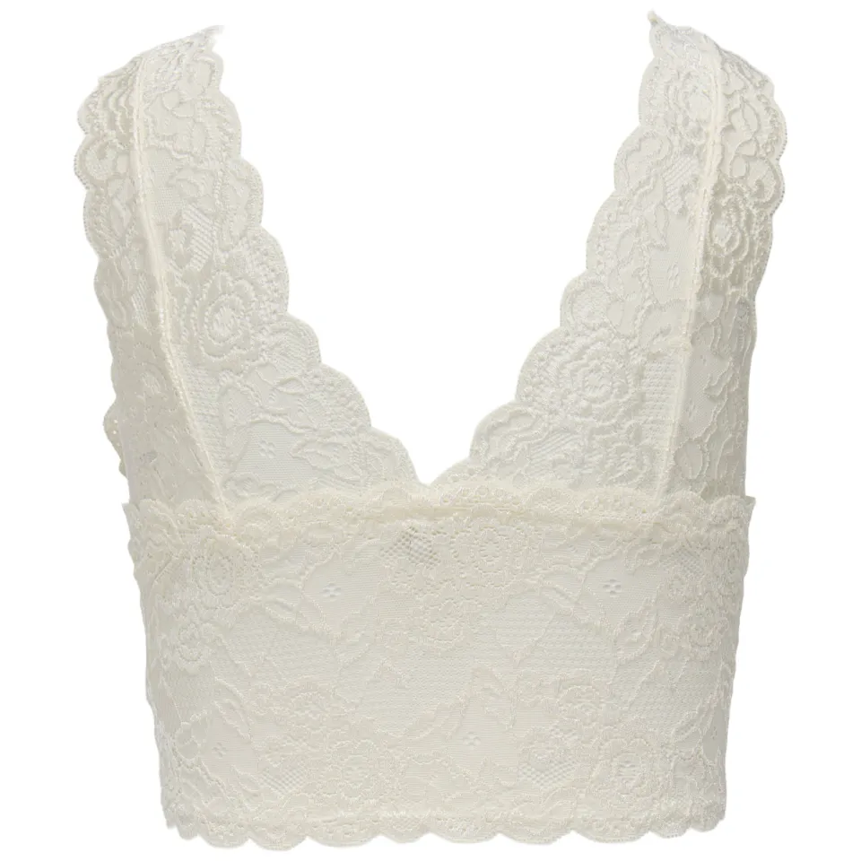 Only ONLCHLOE voorgevormde bralette gebroken wit, foto 3