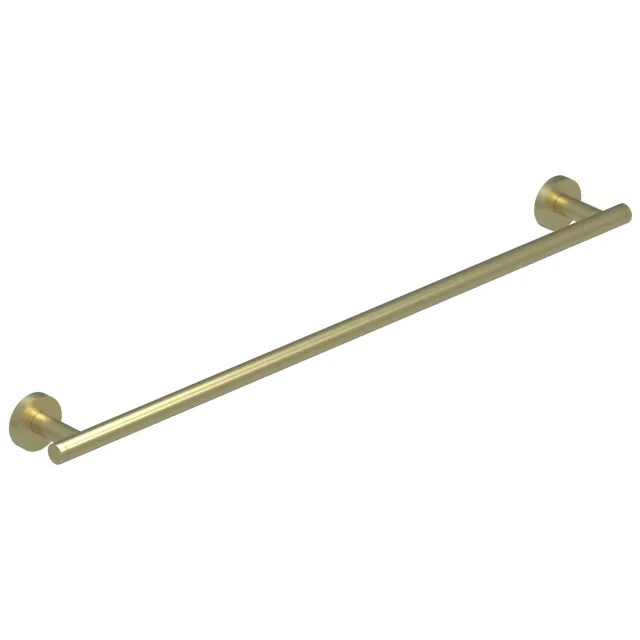 IVY Handdoekrek IVY Enkel Wandmodel 60 cm Geborsteld Mat Goud PVD
