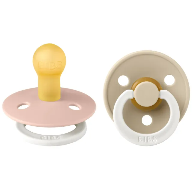 Bibs Glow fopspeen blush vanilla 2 stuks