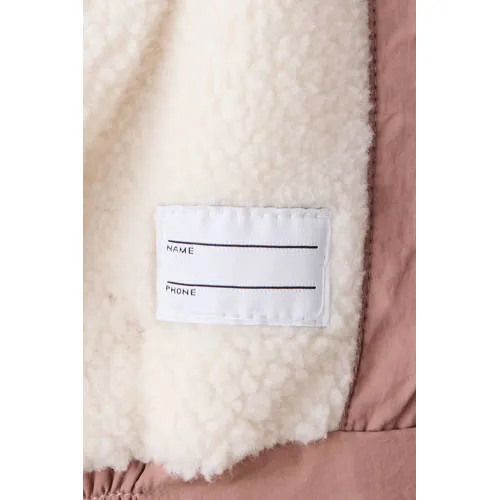 Mango gewatteerde anorak roze, foto 4