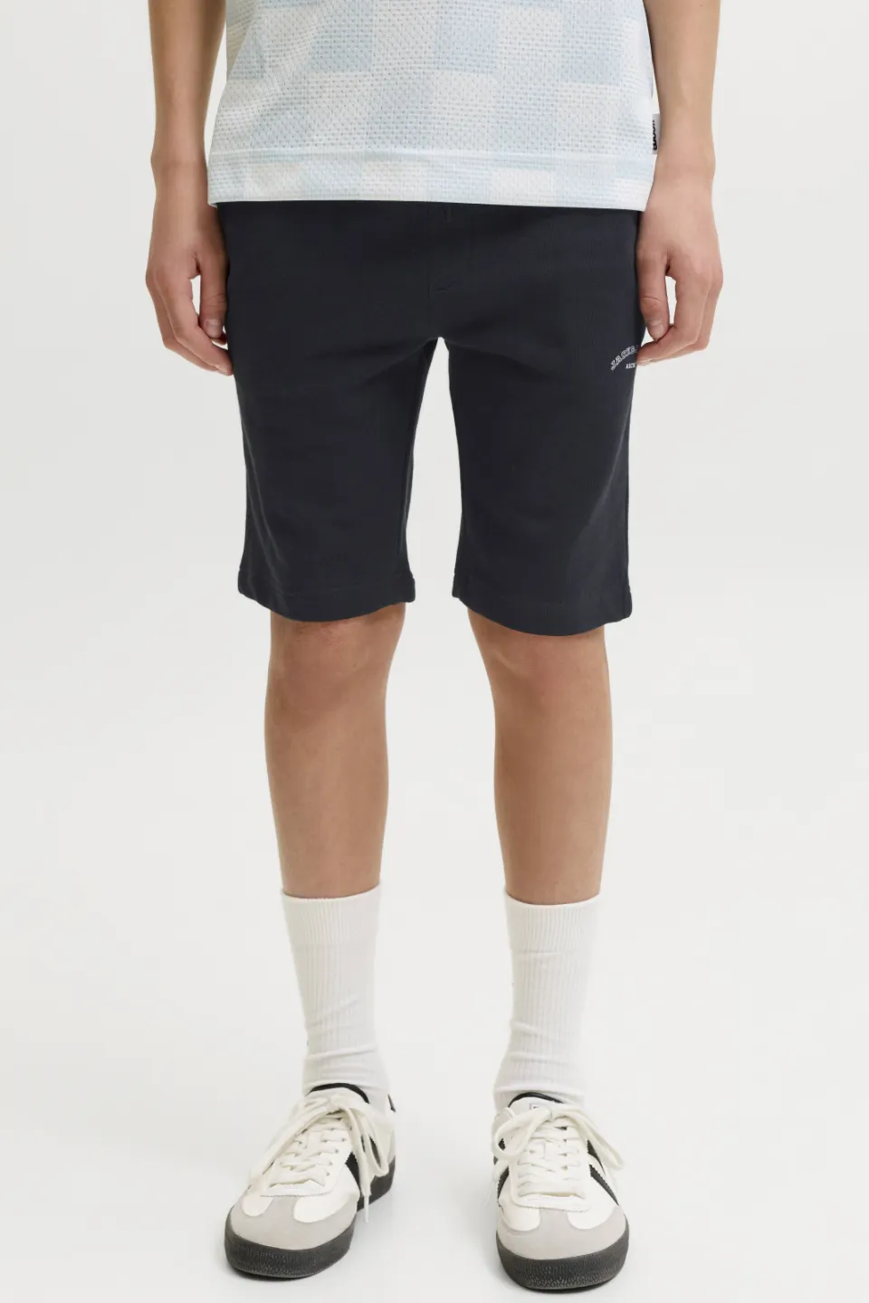 Jack & Jones Junior regular sweatshort zwart, foto 5