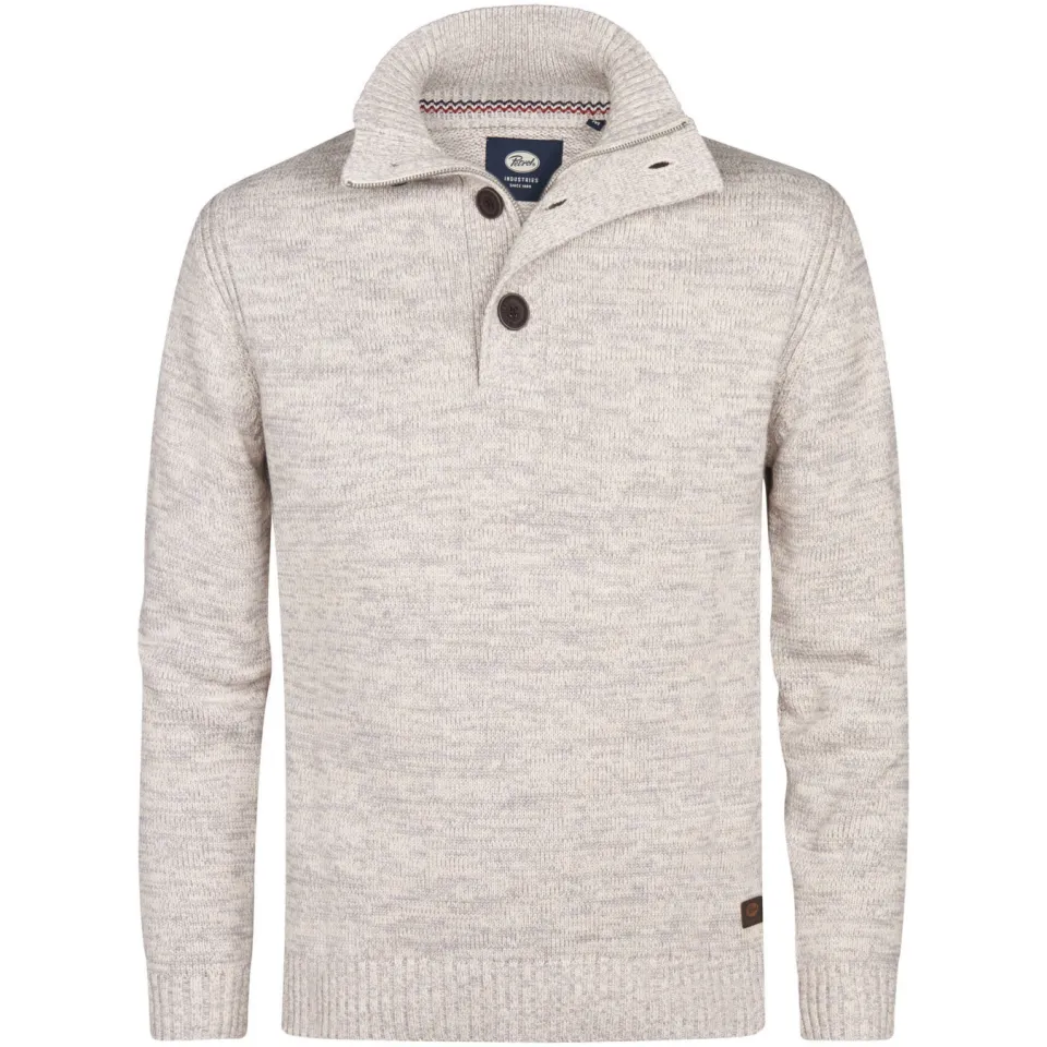 Petrol Industries gebreide trui beige, foto 2