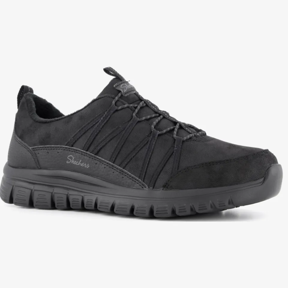Skechers Graceful Cozy Hug lage sneakers zwart, foto 5