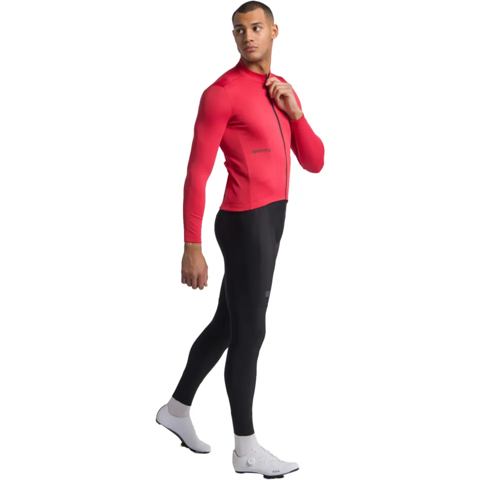 Sportful Classic Thermal fietsshirt rood, foto 2